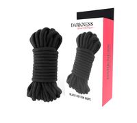Darkness- Corde de bondage Japonaise noir 5 m