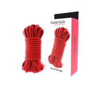 Darkness- Corde de bondage Japonaise Rouge 10 m