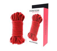 Darkness- Corde de bondage Japonaise Rouge 5 m