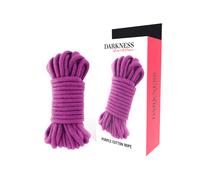 Darkness- Corde de bondage Japonaise Violet 10 m
