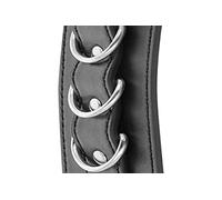 Darkness Darkness Menottes de chevilles en cuir PU Noir Réglables 80 g