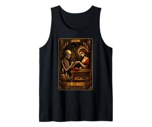 Darkness Skeleton Nail Boss The Nail Techs Life Carte de Tarot Débardeur