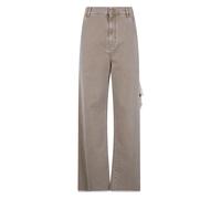 Darkpark, Femme, Pantalons, Beige, Taille: W25 Sienna Loose Side Split Denim
