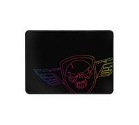 Spirit of Gamer - Tapis de souris Darkskull (M) - Noir, surface micro-maille, base antidérapante