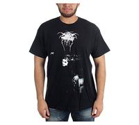 Darkthrone A Blaze in The Northern Sky Homme T-Shirt Manches Courtes Noir