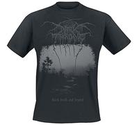 Darkthrone Black Death and Beyond T-Shirt pour Homme Noir Band-Merch Bands, Noir, S