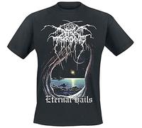 Darkthrone Eternal Hails Homme T-Shirt Manches Courtes Noir Regular/Coupe Standard