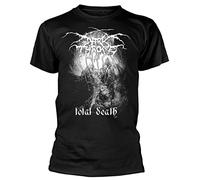 Darkthrone 'Total Death' (Noir) T-Shirt (as4, Alpha, l, Regular, Regular)