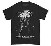 Darkthrone 'Under a Funeral Moon' (Noir) T-Shirt (as4, Alpha, x_l, Regular, Regular)
