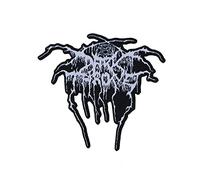 Darkthrone Woven Patch Logo Cut Out Nouveau Officiel Noir