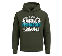 Darkwear Sweat à capuche pour homme avec imprimé poisson, C'est ce qui est, XS