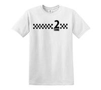 Darkwear T-shirt 2 tons SKA Records The Specials pour musique rétro Northern Soul Reggae - Noir - S