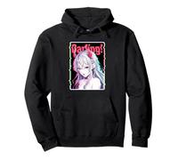 Darling Anime Glitch Devil Horns, Manga rétro Vaporwave Girl Sweat à Capuche