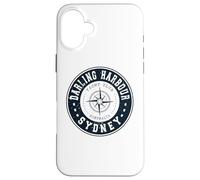 Darling Harbour Sydney Australie Yacht Club Marina Sailing Coque pour iPhone 16 Plus