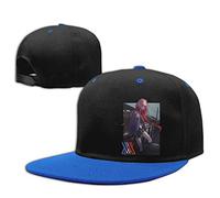 Darling in The FranXX Zero Two Kids Adjustable Baseball Cap Sandwich Cap Blue