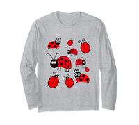 Darling Ladybugs T-Shirt Lots of Ladybugs pour Filles et garçons Manche Longue