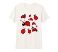 Darling Ladybugs T-Shirt Lots of Ladybugs pour Filles et garçons T-Shirt Haut de Gamme