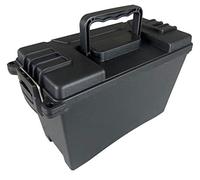 DARLINGTON & Sohns Munitionskiste Kunststoff Schwarz Munitionsbox Tragegriff Einklappbar Stapelbar Aufbewahrung