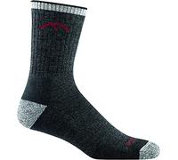 Darn Tough 1466 Chaussettes de randonnée homme en laine mérinos Micro Crew avec coussin, noir, taille M 39-41