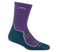 Darn Tough Micro Crew léger pour femme avec chaussette rembourrée (Style 1967) - Taille S, raisin