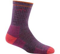 Darn Tough modèle Vermont - Chaussettes en laine de mérinos rembourrées pour femme M Prune chiné