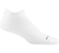 Darn Tough Run No Show Tab Ultra-Lightweight Running Sock White