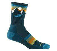Darn Tough Sunset Ridge Micro Crew Chaussettes légères avec coussin (Style 1997) - Bouteille, taille M