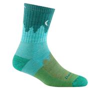 Darn Tough Treeline Micro Crew Chaussettes de randonnée avec coussin pour femme (Style 1971) - Aqua, taille S