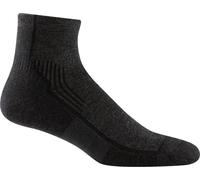 Darn Tough Hiker 1/4 Poids Moyen avec Coussin, Noir Onyx, L Femme