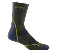 Darn Tough Vermont Light Hiker Micro Crew pour homme avec chaussettes coussines (style 1972) Noir Large