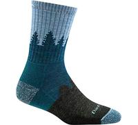 Darn Tough Vermont Treeline Micro Crew Coussin d'extérieur pour femme, bleu, M