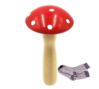 Darner de champignons en bois, outil de chaussette darner - outil de polyvalent, durable fconception: habilement fait en bois, ce champignon Pratique à utiliser : à ramasser est soigneusement