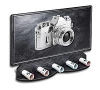 DARO Design Cadeau créatif pour hommes et femmes moderne personnalisé avec support pour baptême, communion, anniversaire, cadeau en argent, appareil photo