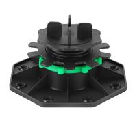 Daromigo 30pieces Plots réglables 42/60mm Plot terrasse dalle réglable Pour pierre et carrelage Plots Avec anneau POSE - FINITION