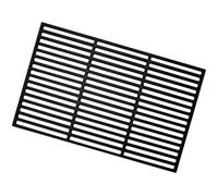 Daromigo 54 x 34 cm - Grille de cuisson en fonte émaillée - Grille rectangulaire en fonte émaillée - Accessoires pour barbecue, barbecue à gaz, barbecue au charbon de bois et bien d'autres - Pour