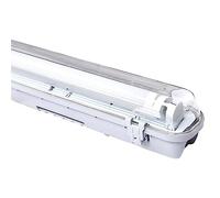 Daromigo Reglette LED 120cm, Lampe pour Locaux Humides 18W 1530lm Blanc Neutre, Tube T8 IP65 Étanche, Éclairage d'Atelier pour Garage, Cave, Bureau - 1 Pièce