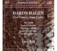 Daron Hagen 21st Century Song Cycles