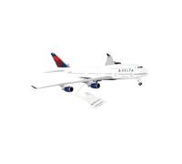 Daron Skymarks Delta 747-400 Kit de Construction d'avion avec engrenage, échelle 1/200