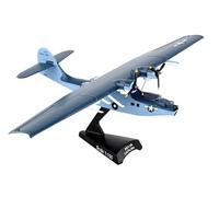 Daron Worldwide Trading Postage Stamp USN Pby5 Catalina 1/150 Airplane Model