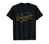 Daronne Famille Mère Maman Écriture Élégante Graphique T-Shirt Graphique avec Valeur