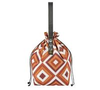 DAROSS Sac à déjeuner réutilisable 6 L - Sac à cordon de serrage pour adultes et enfants avec construction pliable - Sac à déjeuner pour le travail, l'école ou les pique-niques - Léger et imperméable