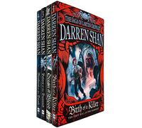 Darren Shan The Saga of Larten Crepsley Series 4 Books Collection Set (Birth of a Killer, Ocean of Blood, Palace of the Damned, Brothers to the Death)
