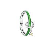 DarryDooly 2021 Nouveau ME série Laser Vert Bague 925 en Argent Sterling Mariage Anneaux Originaux pour Les Femmes Argent S925 Bijoux Fins Bague Femme
