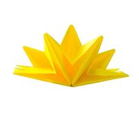 Dart - 12 SERVIETTES PAPIER PRÉ-PLIÉ 40X60CM JAUNE