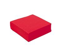 Dart - 40 SERVIETTES COCKTAIL PAPIER 25CM ROUGE