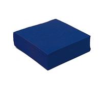 Dart - 40 SERVIETTES PAPIER GAUFRÉ 38CM MARINE