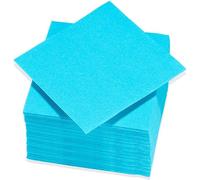 Dart - 40 SERVIETTES PAPIER GAUFRÉ 38CM TURQUOISE