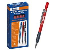 D'Art 79430 Boîte de 12 porte-mines Rouge 0,5 mm