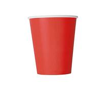 Dart - 8 GOBELETS CARTON 250ML ROUGE