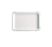 Dart - 8 Plats DE Service Carton Traiteur 13X20CM Blanc
